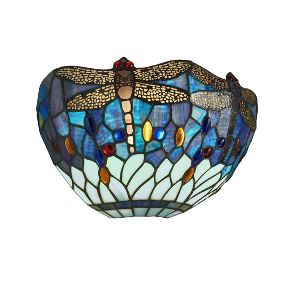 Coloured Glass Wall Lights