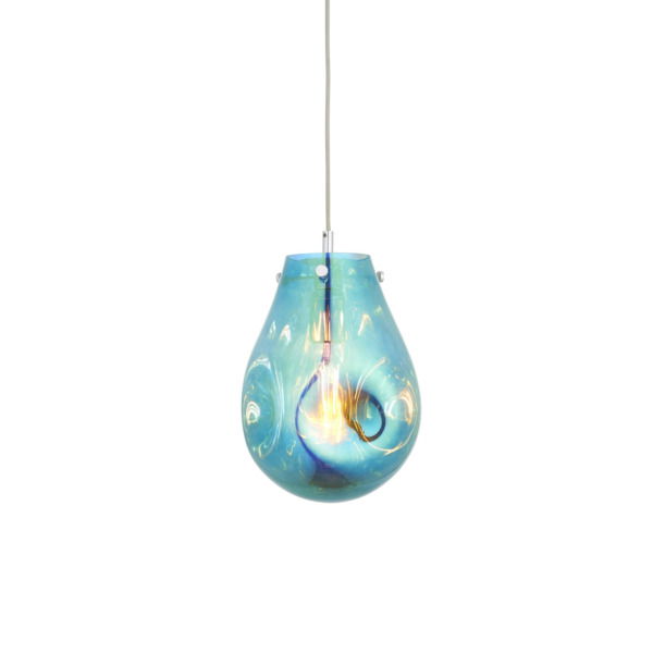 Coloured Glass Ceiling Lights