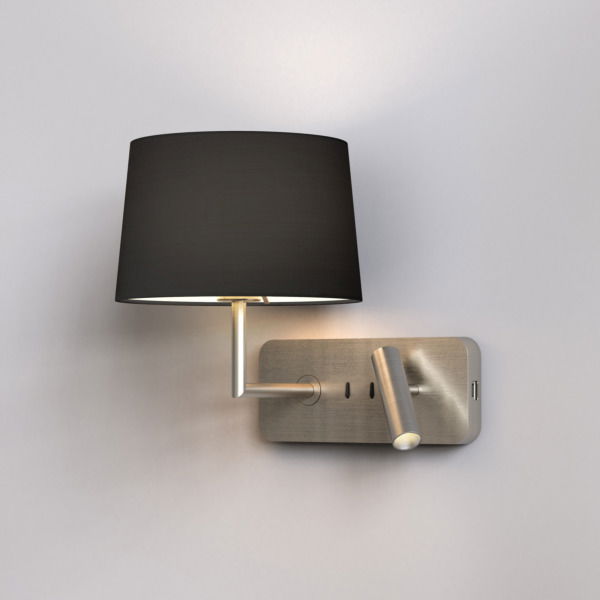 Lighting with USB power socket