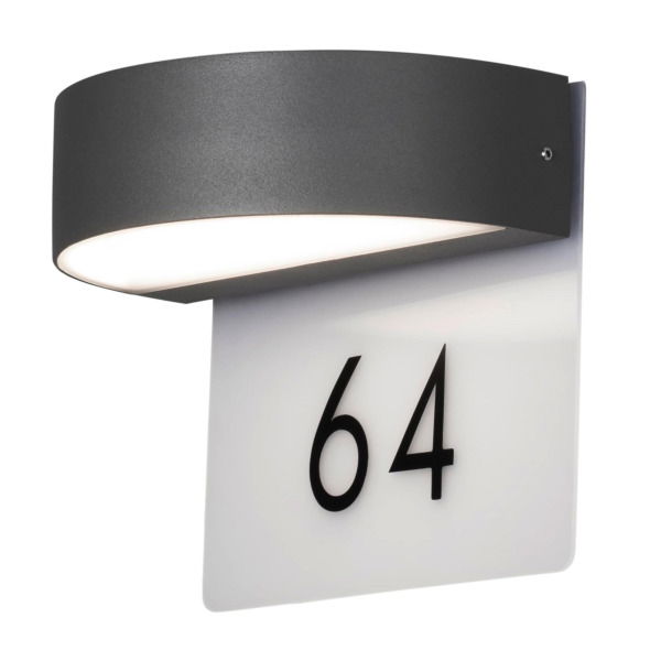 Low Energy House Number Wall Lights