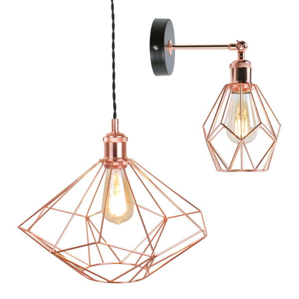 Matching Wall and Ceiling Lights