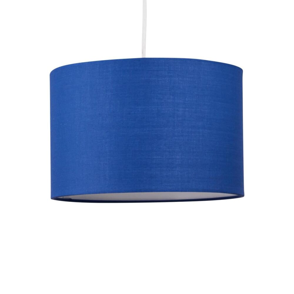 Set of Navy Blue 25cm Ceiling Light Shades