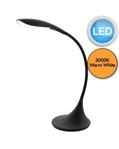 Eglo Lighting - Dambera - 94673 - LED Black Touch Task Table Lamp