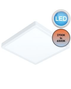 Eglo Lighting - Fueva-Z - 98849 - LED White IP44 Bathroom Ceiling Flush Light