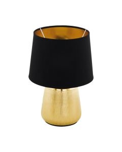 Eglo Lighting - Manalba 1 - 99331 - Gold Black Ceramic Table Lamp