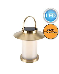 Nordlux - Temple To-Go 30 - 2218325035 - LED Brass IP54 Solar Outdoor Portable Lamp