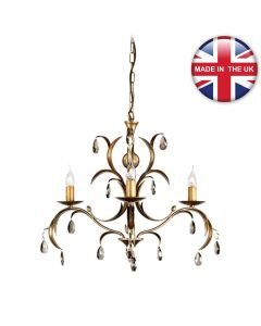 Elstead - Lily LL3-ANT-BRZ Chandelier