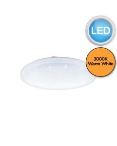 Eglo Lighting - Frania-S - 97879 - LED White 6 Light Flush Ceiling Light
