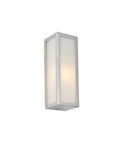 Endon Lighting - Newham - 96219 - Chrome Frosted Glass IP44 Bathroom Strip Wall Light