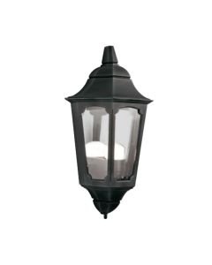 Elstead - Parish PR7-BLACK Half Lantern