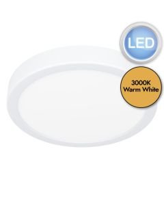 Eglo Lighting - Fueva 5 - 900654 - LED White IP44 Bathroom Ceiling Flush Light