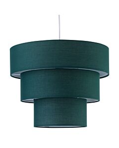 Barty - Dark Green 38cm Tiered Pendant Shade