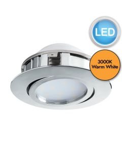 Eglo Lighting - Pineda - 95855 - LED Chrome Recessed Ceiling Downlight