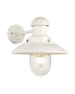 Endon Lighting - Hereford - 95983 - Stone Clear Glass IP44 Outdoor Wall Light