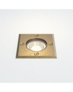 Astro Lighting - Gramos Square 1312009 - IP65 Solid Brass Ground Light