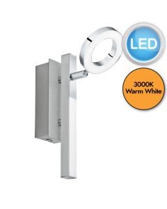 Eglo Lighting - Cardillio 1 - 96178 - LED Aluminium Chrome White Spotlight