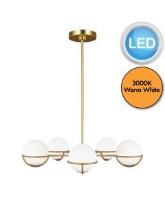 Elstead - Feiss Limited Editions - Apollo FE-APOLLO5-BB Chandelier