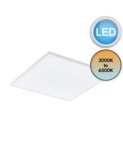 Eglo Lighting - Turcona-CCT - 99834 - LED White Flush Ceiling Light
