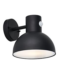 Arkle - Black Motion Sensor Outdoor Wall Light