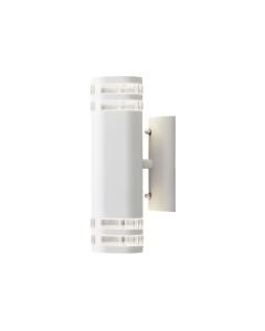 Konstsmide - Modena - 7516-250 - White 2 Light IP44 Outdoor Wall Washer Light