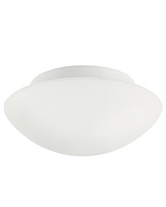 Nordlux - UFO - 25576000 - White Glass IP44 Bathroom Ceiling Flush Light