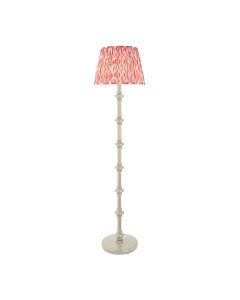 Endon Lighting - Carnaby & Ikat 40cm - 114355 - White Pink Floor Lamp