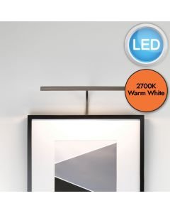 Astro Lighting - Mondrian 400 Frame Mounted - 1374032 - LED Bronze Picture Wall Light