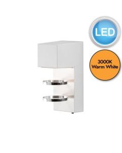 Konstsmide - Acerra - 7957-250 - LED White IP54 Outdoor Wall Washer Light