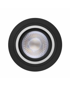Eglo Lighting - Carosso - 900815 - Black White Recessed Ceiling Downlight