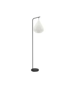 Eglo Lighting - Minting - 43895 - Black White Paper Floor Lamp