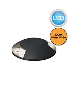 Konstsmide - Ground Spot - 7879-370 - LED Dark Grey 2 Light IP65 Outdoor Ground Light