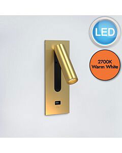 Astro Lighting - Fuse - 1215103 - LED Gold Reading Wall Light