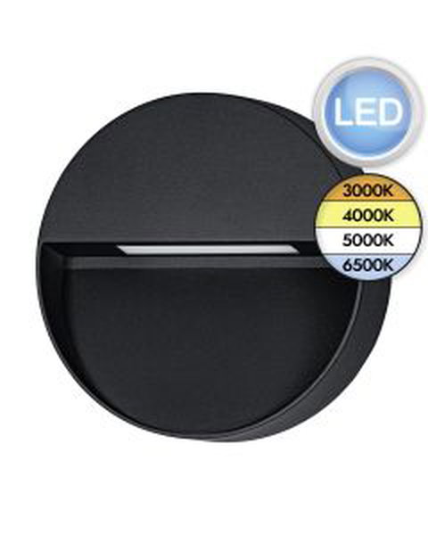Eglo Lighting - Maruggio - 900888 - LED Black Clear IP65 Outdoor Wall Washer Light