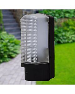 Meridian - Outdoor LED Wall Light with Dusk Dawn Photocell Sensor