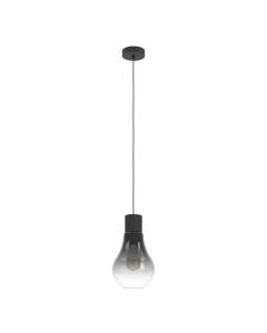 Eglo Lighting - Chasely - 43129 - Black Clear Glass Ceiling Pendant Light