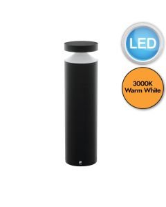 Eglo Lighting - Melzo - 97632 - LED Black Clear IP65 Outdoor Post Light