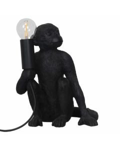 Black Monkey Table Lamp or Beside Light