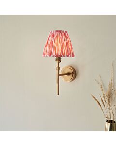 Endon Lighting - Chester - 114603 - Aged Brass Pink Wall Light