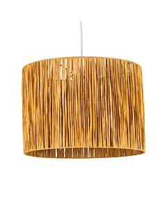 Raffia - Natural 33cm Straw Pendant or Lamp Shade