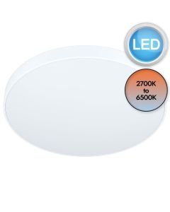 Eglo Lighting - Zubieta-A - 98892 - LED White Flush Ceiling Light