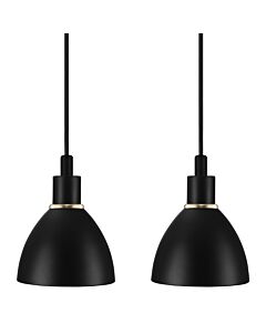 Nordlux - Set of 2 Ray 2-Kit - 63233003 - Black Ceiling Pendant Lights