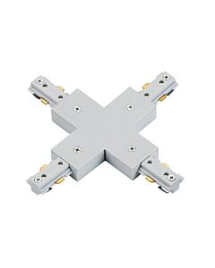 Saxby Lighting - 75537 - White Track X Connector Component