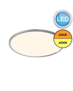 Nordlux - Oja 42 - 2015116133 - LED Chrome White IP54 Bathroom Ceiling Flush Light