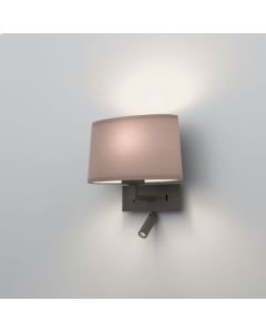 Astro Lighting - Park Lane Reader LED 1080051 & 5034003 - Bronze Reading Light with Oyster Shade