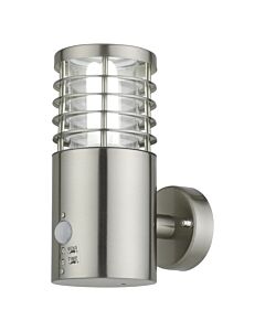 Bloom - Brushed Stainless Steel Outdoor Motion Sensor Light