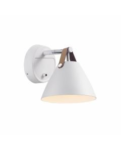 Nordlux - Strap 15 - 84291001 - White Plug In Wall Light