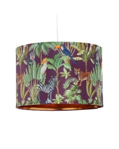 Safari - Velvet Safari Design 30cm Pendant or Table Lamp Shade