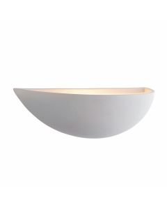 Saxby Lighting - Mini Crescent - 10401 - White Ceramic Wall Washer Light