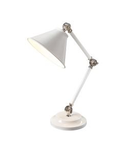 Elstead Lighting - Provence Element - PV-ELEMENT-WPN - White Nickel Task Table Lamp