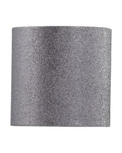 Silvery Grey Glitter 15cm Table Lamp Shade